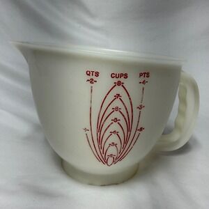 Vintage Tupperware Mix-N-Stor 8 Cup Measuring Pitcher Mixing Bowl 500-9 No lid